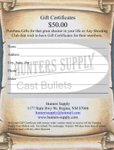$ 50.00 Gift Certificate